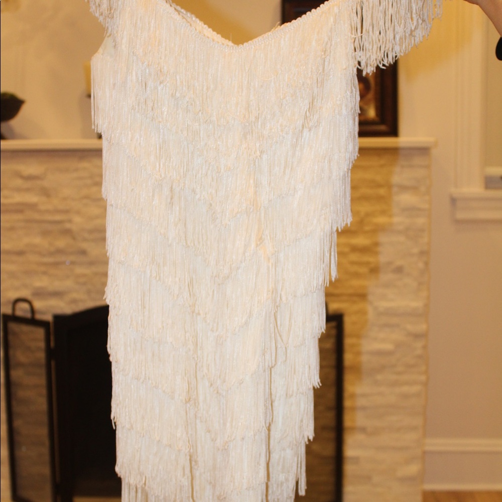 Fringe flapper dress